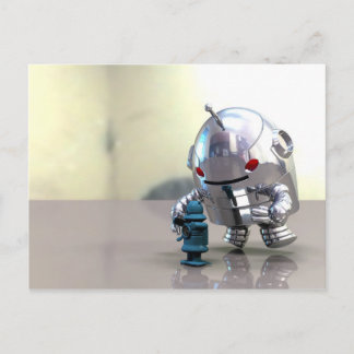Cartão postal de Bot VS Blue Bot