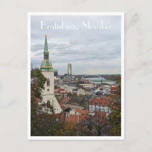 Cartão postal de Bratislava