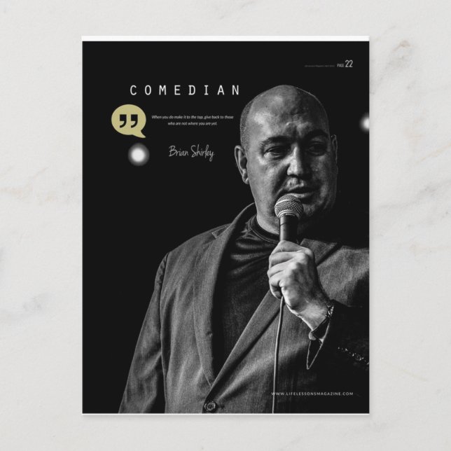 Cartão postal de Brian T Shirley (Frente)