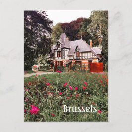 Cartão postal de Bruxelas Bélgica