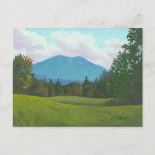 Cartão postal de Burke Mountain, East Burke vermon