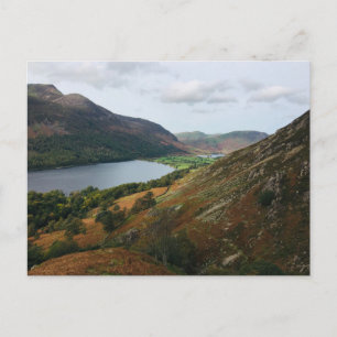 Cartão postal de Buttermere e Crummock Water