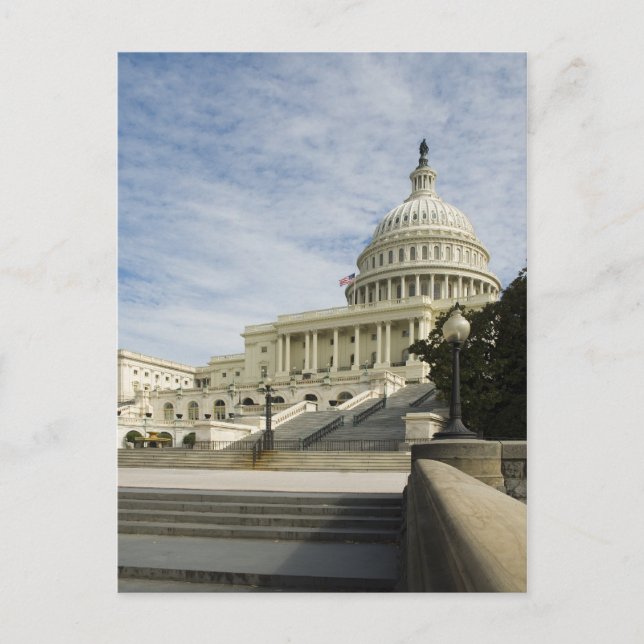 Cartão postal de capital dos Estados Unidos (Frente)