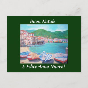 Cartão postal de cartões de natal