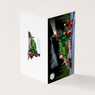 Cartão postal de Cartoon de Natal