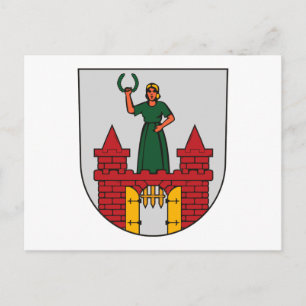 Cartão postal de Casaco de Armas Magdeburg