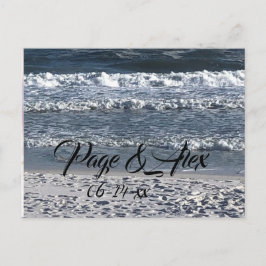 Cartão postal de casamento