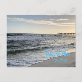 Cartão postal de casamento