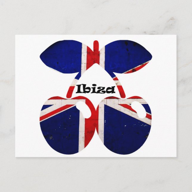 Cartão Postal de Cerejas de Ibiza (Frente)