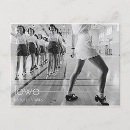Cartão postal de classe de dança de toque