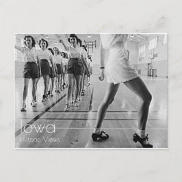 Cartão postal de classe de dança de toque