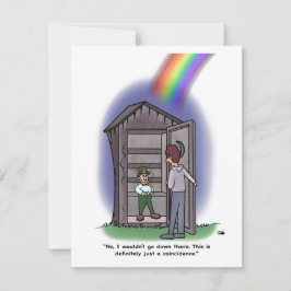 Cartão postal de coincidência