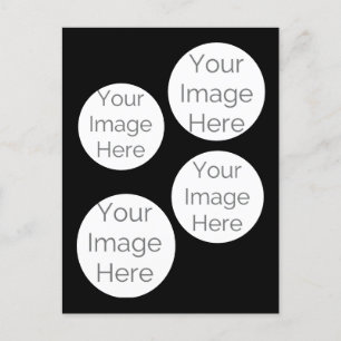Cartão Postal de Colagem de Fotos Personalizado – 