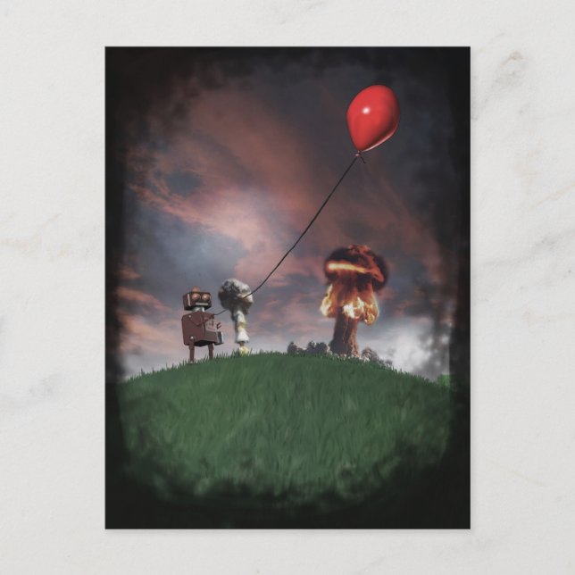 Cartão postal de Colheita Atômica (Frente)