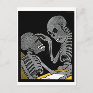 Cartão postal de colheita de enfermidade