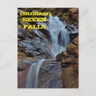 Cartão Postal de Colorado Seven Falls
