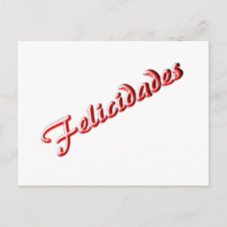 Cartão postal de congratulações