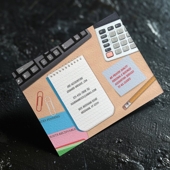 Cartão Postal de Contabilidade (Criador carregado)