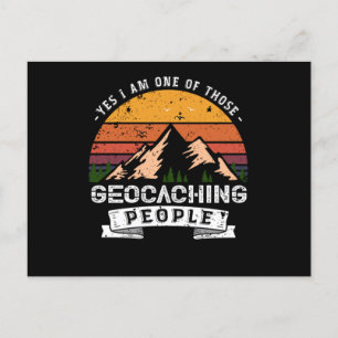 Cartão Postal De Convite 120.Sim, Sou Uma Dessas Pessoas De Geocking