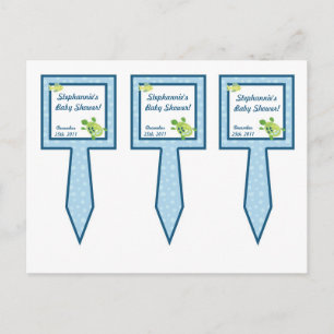 Cartão Postal De Convite 3 Torre de Copo Pega Tartaruga de Recife Oceânico