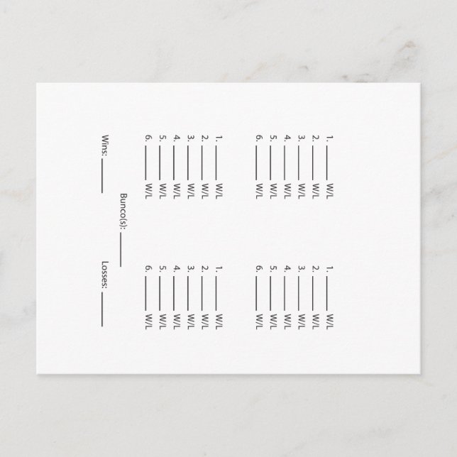 Cartão Postal De Convite Adicionar a Folha de Dados em Segundo Plano (Frente)