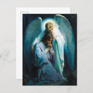 Cartão Postal De Convite Agonia no Jardim por Frans Schwartz