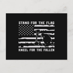 Cartão Postal De Convite Aguardar O Cabelo De Bandeira Para A Queda