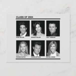 Cartão Postal De Convite AMIGOS™   Classe de 2004