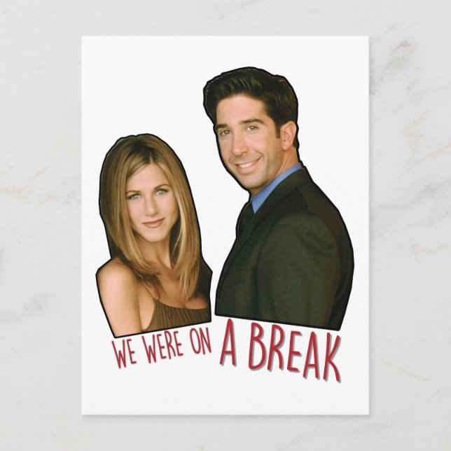 Cartão Postal De Convite AMIGOS™ | Estávamos em pausa (Frente)