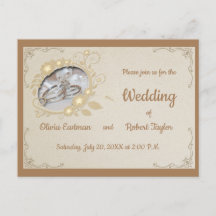 Anéis de casamento vintage