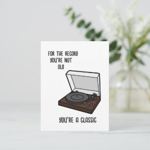 Cartão Postal De Convite Cartão de Aniversário Cartão de aniversário engraç