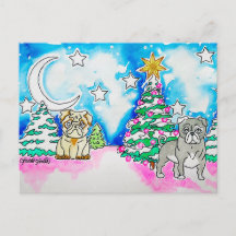 Cartão de Natal do Cachorrinho
