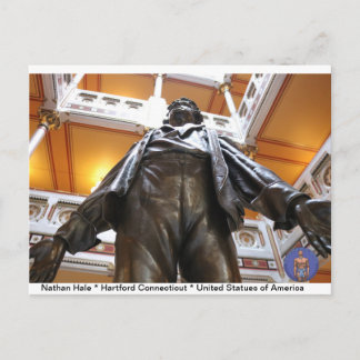 Cartão Postal De Convite Cartão-postal Nathan Hale