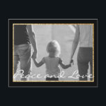 Cartão Postal De Convite Cartão-postal Padrão Chanukah Dourado<br><div class="desc">Cartão-postal padrão "Chanukah Happy Dourado" Personalize acrescentando fotos e alterando texto, "feliz" "Paz e Amor" e "Alan, Adie e Jennifer. Use seu estilo de fonte, cor e tamanho favoritos para texto. A Estrela Dourada pode ser editada por redimensionamento, movimentação, duplicação ou exclusão. A cor de fundo pode ser alterada. A...</div>