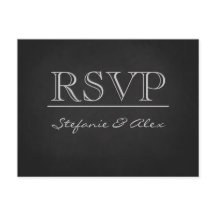 Cartaz de casamento RSVP de quadro
