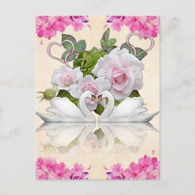 Cartão Postal De Convite Casamento (Frente)