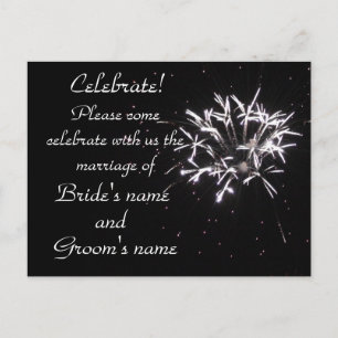 Cartão Postal De Convite Celebração!