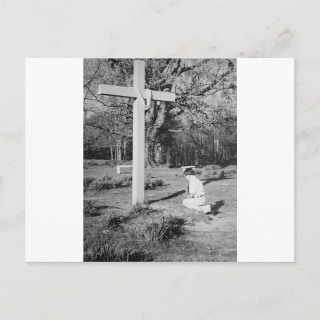 Cartão Postal De Convite Celebração da páscoa de ressurreição do Cristo (Frente)