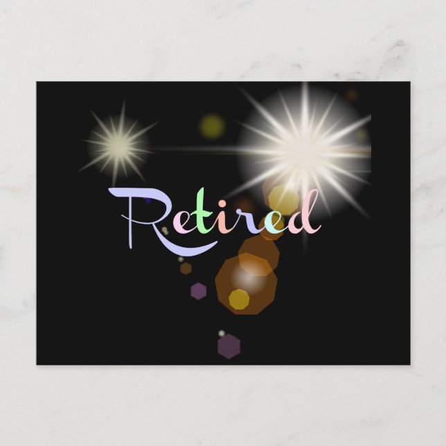 Cartão Postal De Convite Celebração de Reforma (Frente)