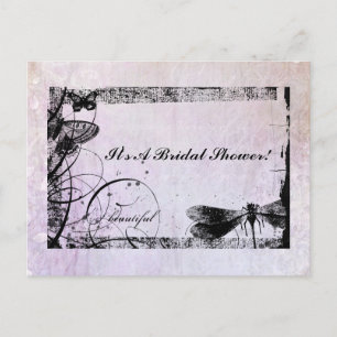 Cartão Postal De Convite Chá de panela WeddingBliss