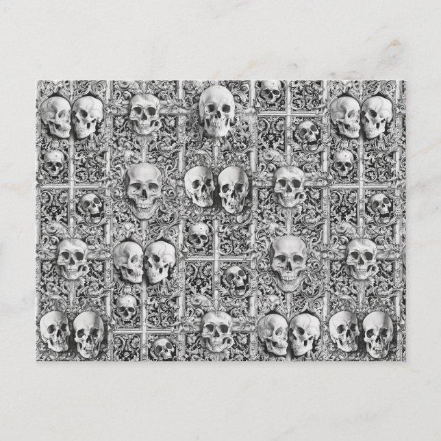 Cartão Postal De Convite Charnel House (Frente)