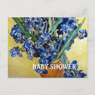 Cartão Postal De Convite Chuva de presentes de casamento. Vincent van Gogh