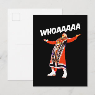 Cartão Postal De Convite Cody whoaaa