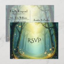 Confirmação de Presença para Casamento no Bosque E
