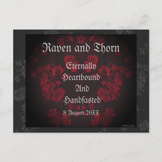 Cartão Postal De Convite Conjunto de manobras/casamentos internos (Frente)