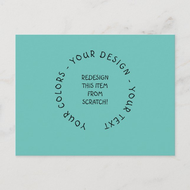 Cartão Postal De Convite Crie seu (Frente)