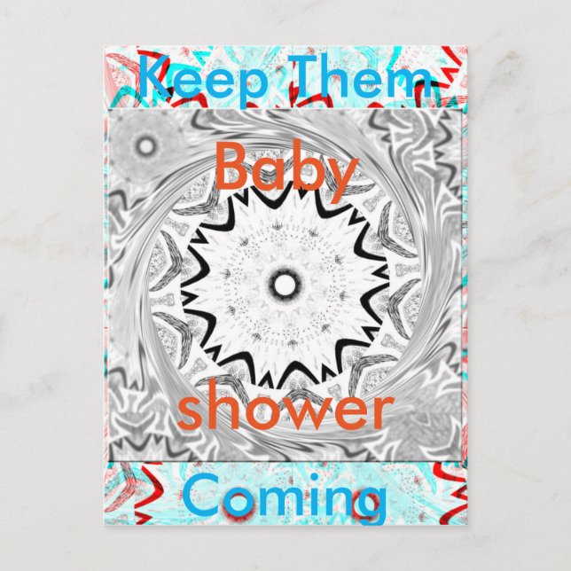 Cartão Postal De Convite Cultura Africana vibrante: Uma fusão rosa e ciano (Frente)