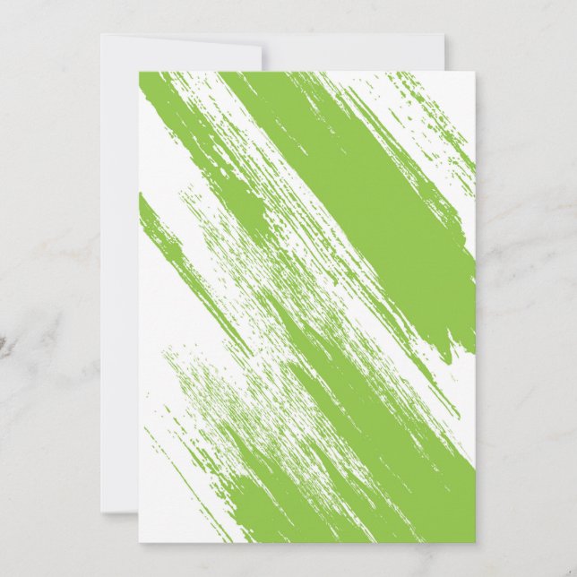 Cartão postal de convite de 5" x 7" (Frente)