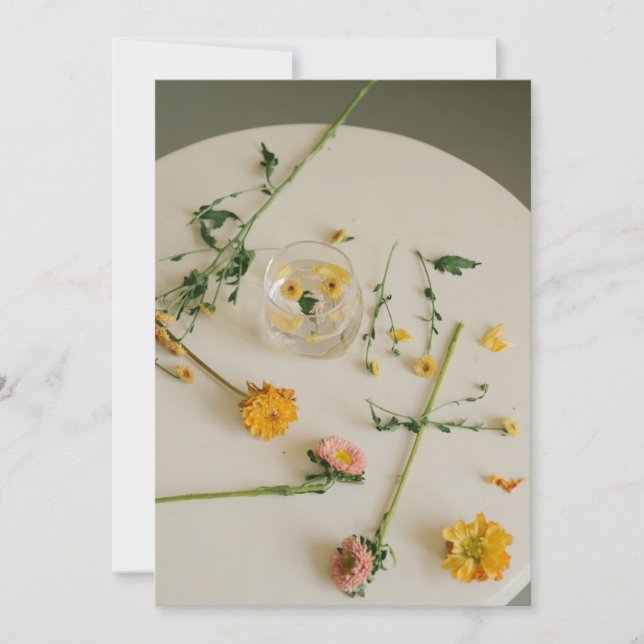 Cartão postal de convite de 5" x 7" (Frente)