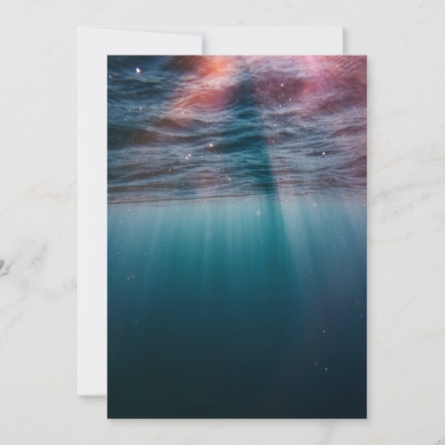 Cartão postal de convite de 5" x 7" (Frente)